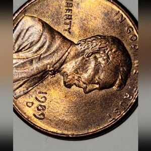 NICE! 1989 D Double Die Penny 1st 9 DD